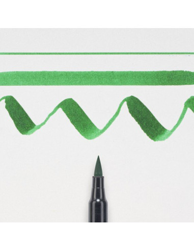 Rotulador Punta Pincel Verde Koi