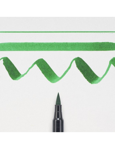 Rotulador Punta Pincel Verde Koi