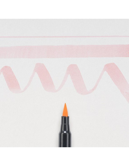 Rotulador Punta Pincel Anaranjado claro Koi