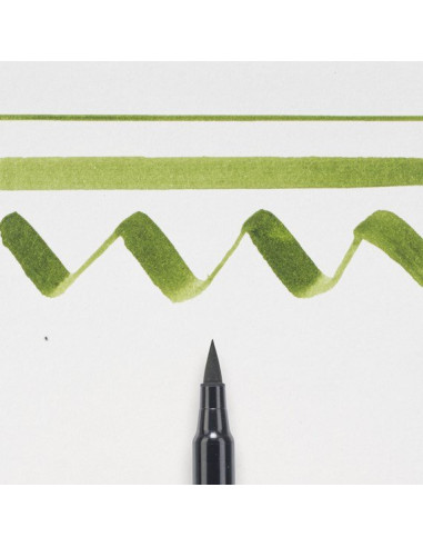 Rotulador Punta Pincel Verde vejiga Koi