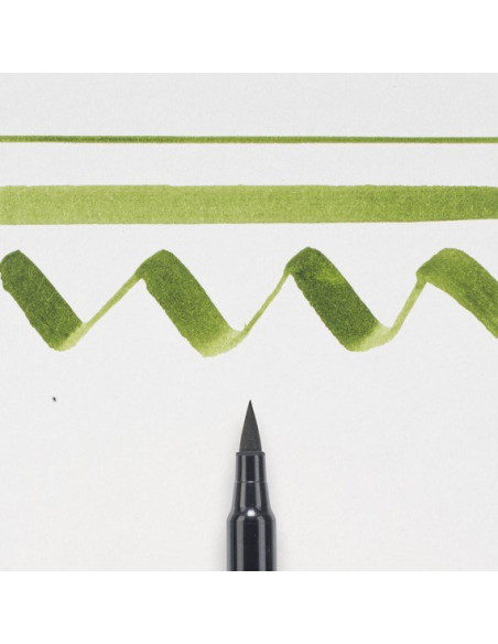 Rotulador Punta Pincel Verde vejiga Koi