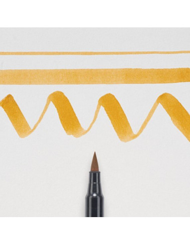 Rotulador Punta Pincel Marrón madera Koi