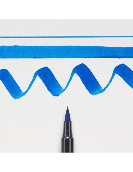 Rotulador Punta Pincel Azul cerúleo Koi