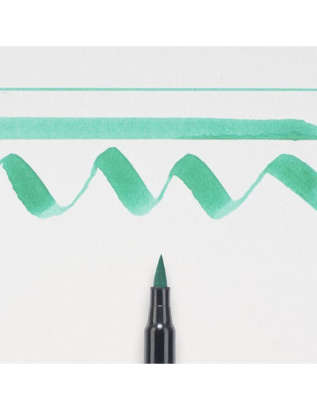 Rotulador Punta Pincel Azul verde claro Koi