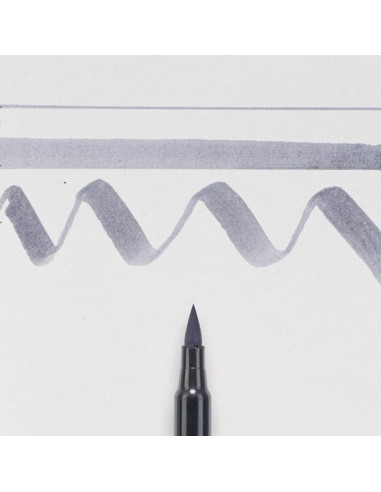 Rotulador Punta Pincel Gris frío Koi