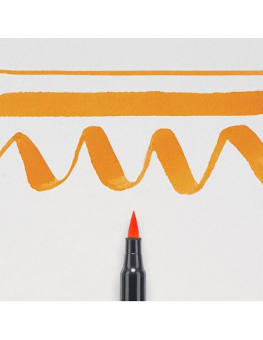 Rotulador Punta Pincel Anaranjado Koi