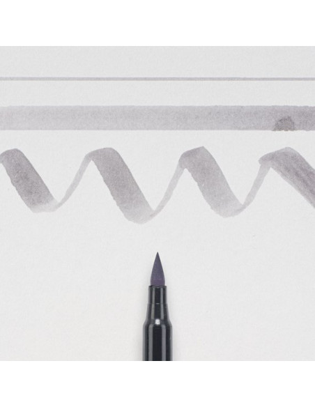 Koi rotulador punta pincel Gris Cálido Claro