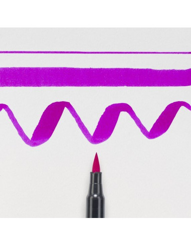 Rotulador Punta Pincel Morado lirio Koi