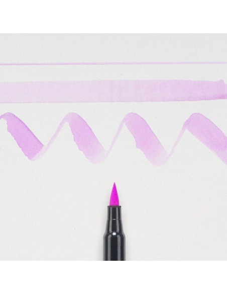 Rotulador Punta Pincel Lila Koi