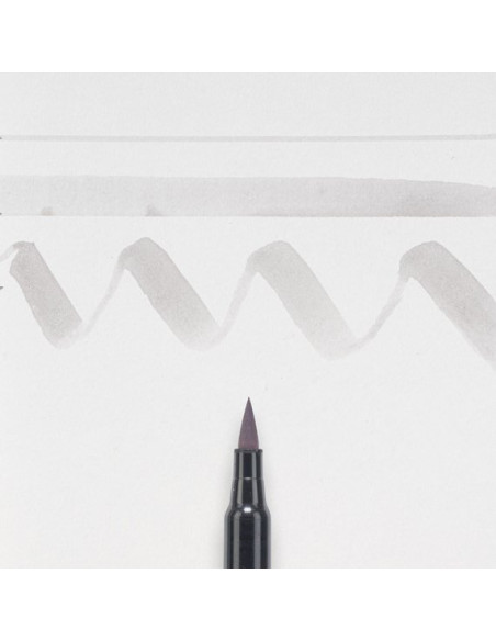 Rotulador Punta Pincel Gris frío claro Koi