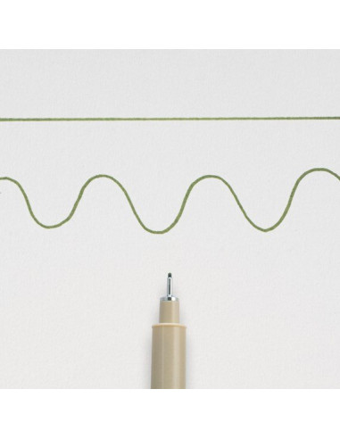 Pigma Micron 05 Verde Oscuro, de Sakura