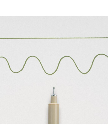 Pigma Micron 05 Verde Oscuro, de Sakura