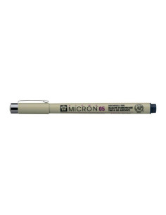 Pigma Micron 05 Negro Azulado, de Sakura