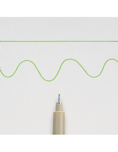 Pigma Micron 05 Verde Claro, de Sakura