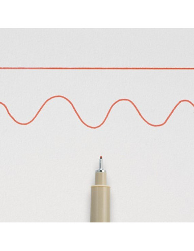 Pigma Micron 05 Rojo, de Sakura