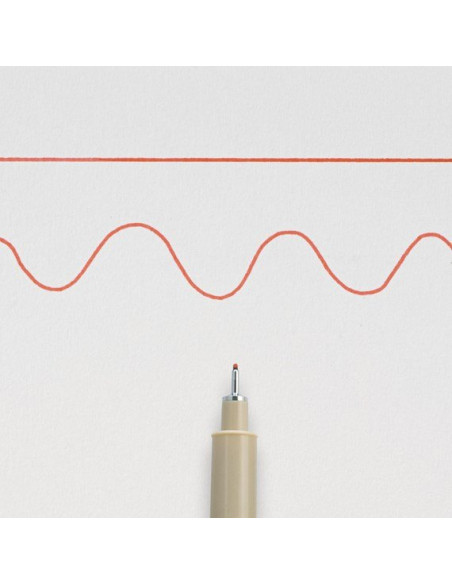 Pigma Micron 05 Rojo, de Sakura