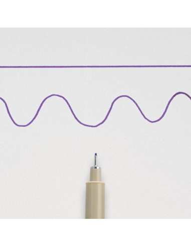 Pigma Micron 05 Violeta, de Sakura