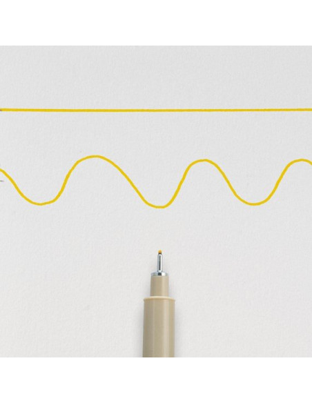 Pigma Micron 05 Amarillo, de Sakura