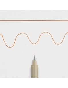 Pigma Micron 01 Marrón 2