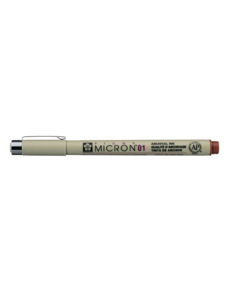Pigma Micron 01 Marrón