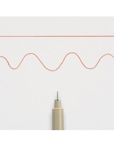 Pigma Micron 01 Rojo, de Sakura 2