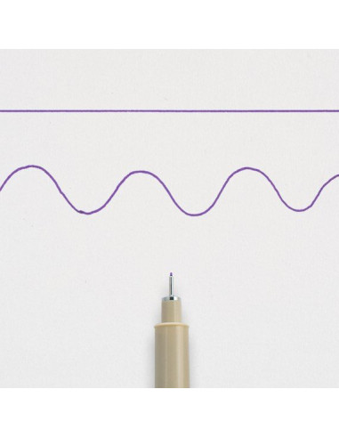 Pigma Micron 01 Violeta, de Sakura