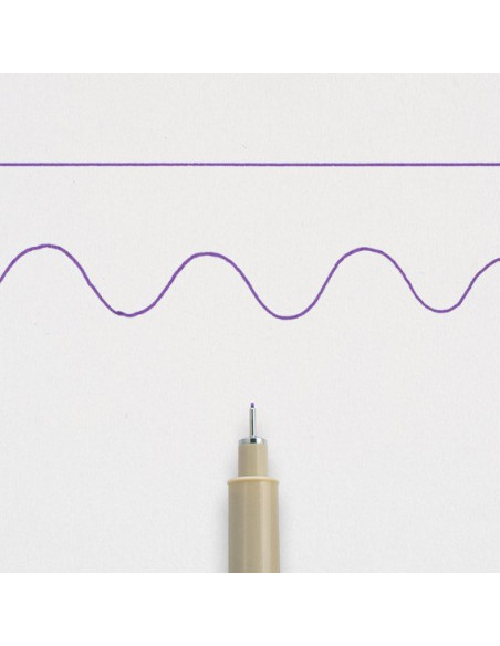 Pigma Micron 01 Violeta, de Sakura