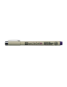 Pigma Micron 01 Violeta, de Sakura