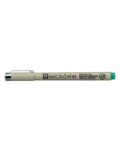 Pigma Micron 01 Verde, de Sakura