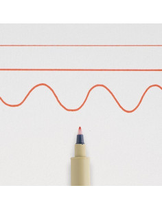 Pigma Micron PN Rojo, de Sakura 2