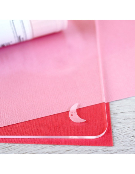 Base de metacrilato para mix media