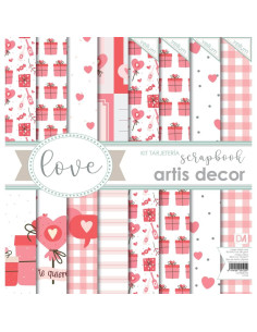 Kit Tarjetería Love de Artis Decor