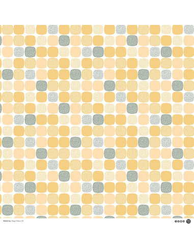 Kit 30x30 Happy Flowers de ModaScrap