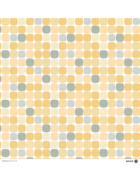 Kit 30x30 Happy Flowers de ModaScrap