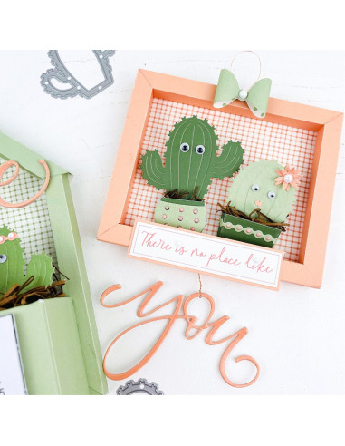 Troquel Cacti Shaker de Modascrap