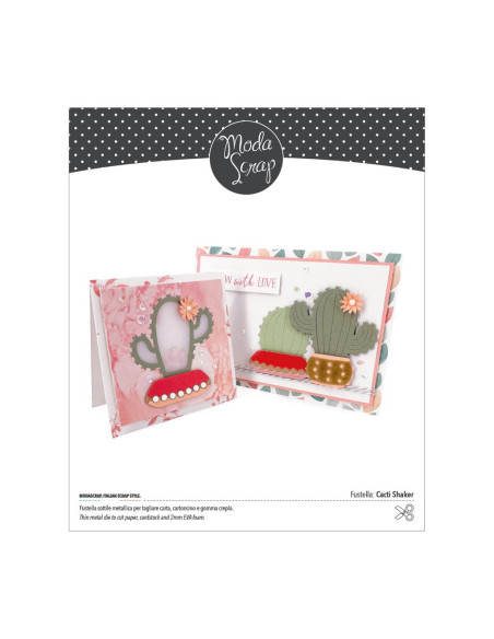 Troquel Cacti Shaker de Modascrap