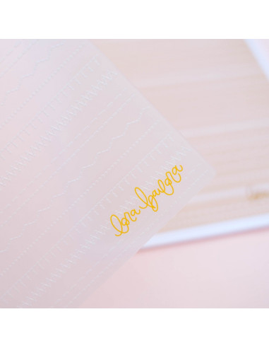 Carpeta de Embossing  Costura de Lora Bailora