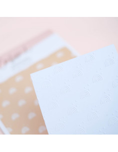 Carpeta de Embossing  Arcoíris de Lora Bailora 2