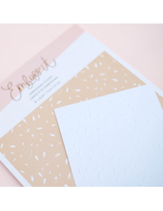 Carpeta de Embossing Pétalos Lora Bailora 2