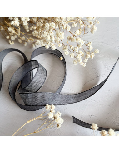 1m lazo gasa rosa bailarina 15mm