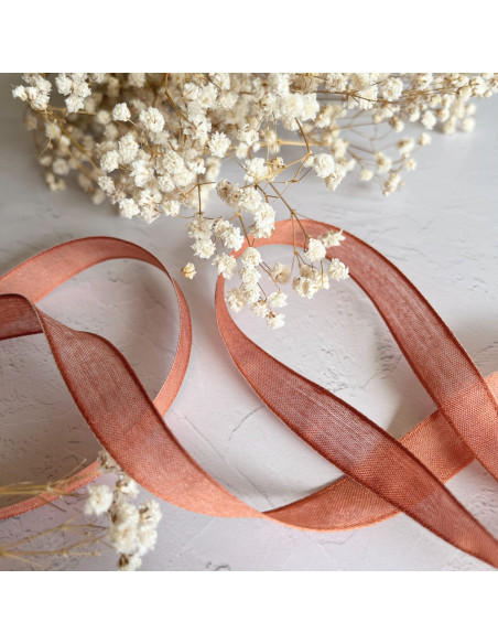 1m lazo gasa rosa agua 15mm