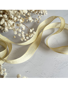 1m lazo gasa blanco 15mm 2