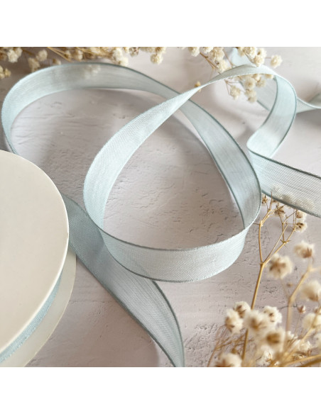 1m lazo gasa rosa bailarina 15mm