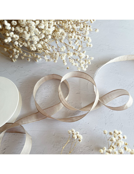 1m lazo gasa rosa bailarina 15mm