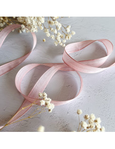 1m lazo gasa rosa bailarina 15mm