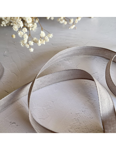 1m lazo lino azul esmeralda 12mm