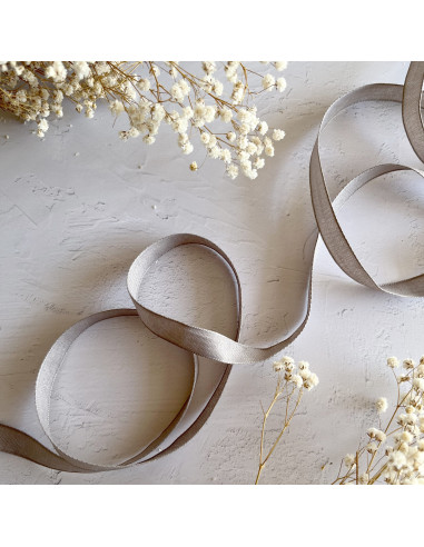 1m lazo lino azul esmeralda 12mm