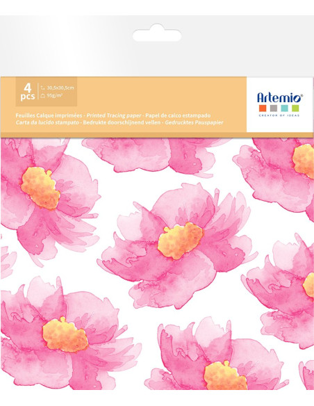 Set de papel vegetal Au Jardin Artemio