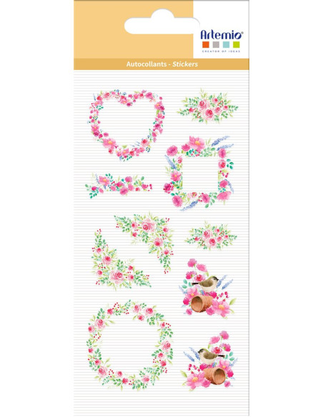 Pegatinas transparentes Au Jardin Artemio