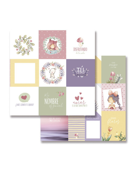 Recortables Chibi Abecedario de Paraes